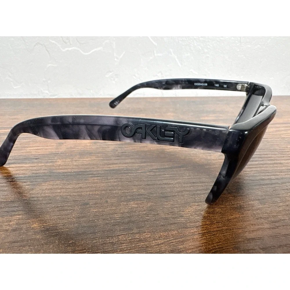 Oakley Frogskins LX Sunglasses OO2043-08 Dark Grey Marble Acetate Wayfarer